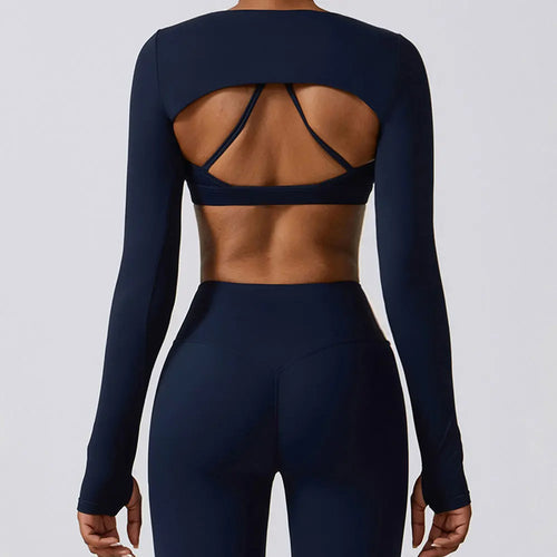 Arabella Long Sleeved Bra Top