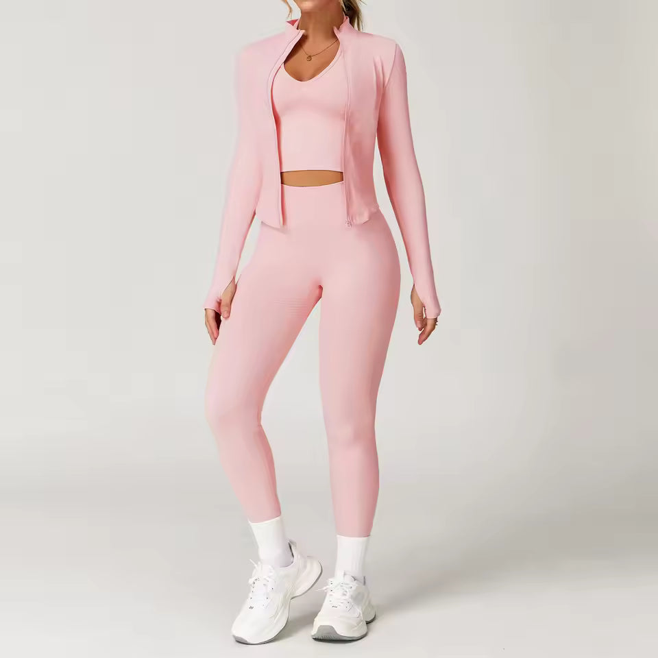 Juliette Zip Jumper, Top & Legging Set
