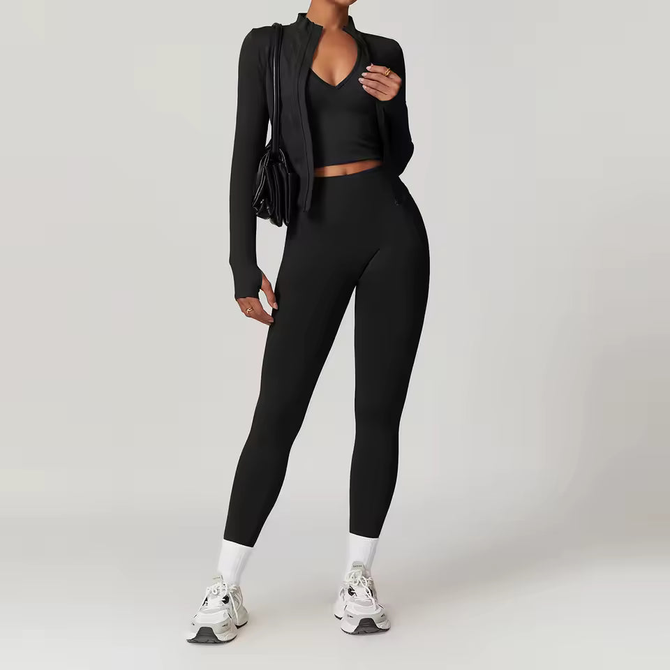 Juliette Zip Jumper, Top & Legging Set