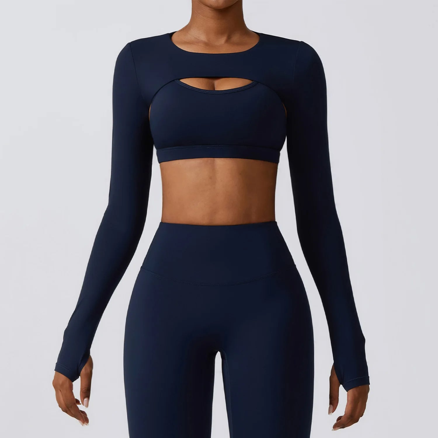 Arabella Long Sleeved Bra Top